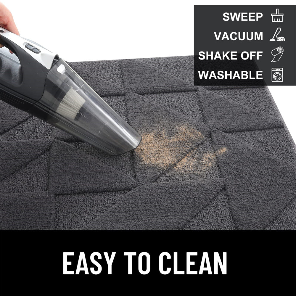 BowLift | Modern Geometric Non-Slip Microfiber Door Mat