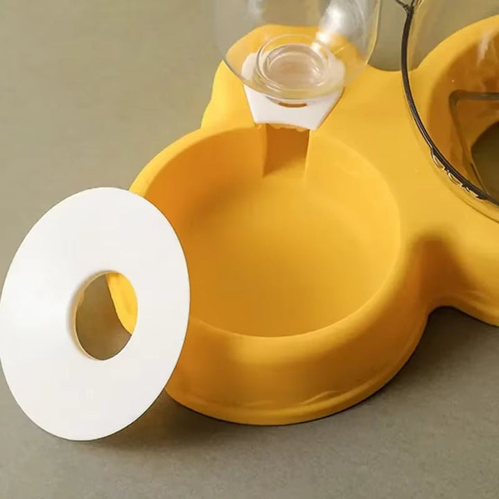 BowLift | FEASTFLOW – 3-in-1 Elevated Feeding Station with Automatic Water Dispenser