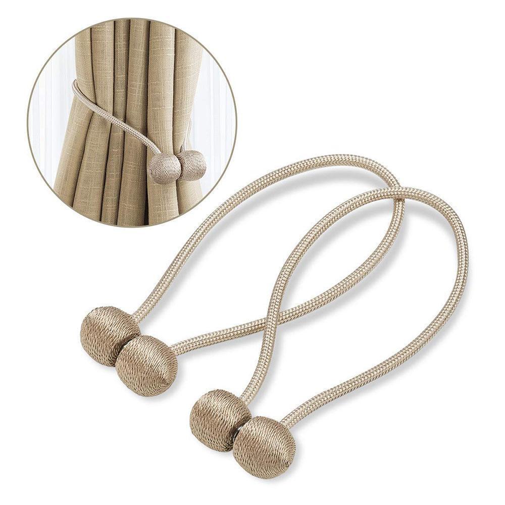 BowLift | Elegant Magnetic Curtain Buckle, 2 PC