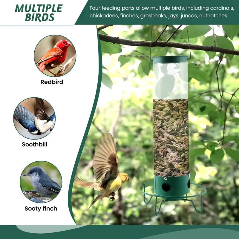 BowLift | FEEDERGUARD – Squirrel-Proof Birdhouse for the Garden
