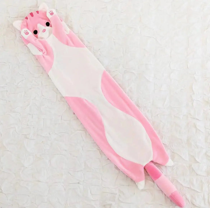 BowLift | FELINEDREAM – Soft Plush Cat Pillow for Kids