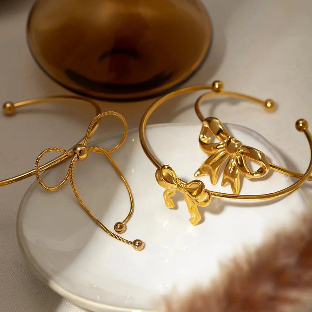 BowLift | Feminine Bow Cuff Bracelets