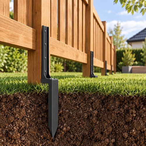 BowLift | Heavy-Duty Fence Post Repair Stakes