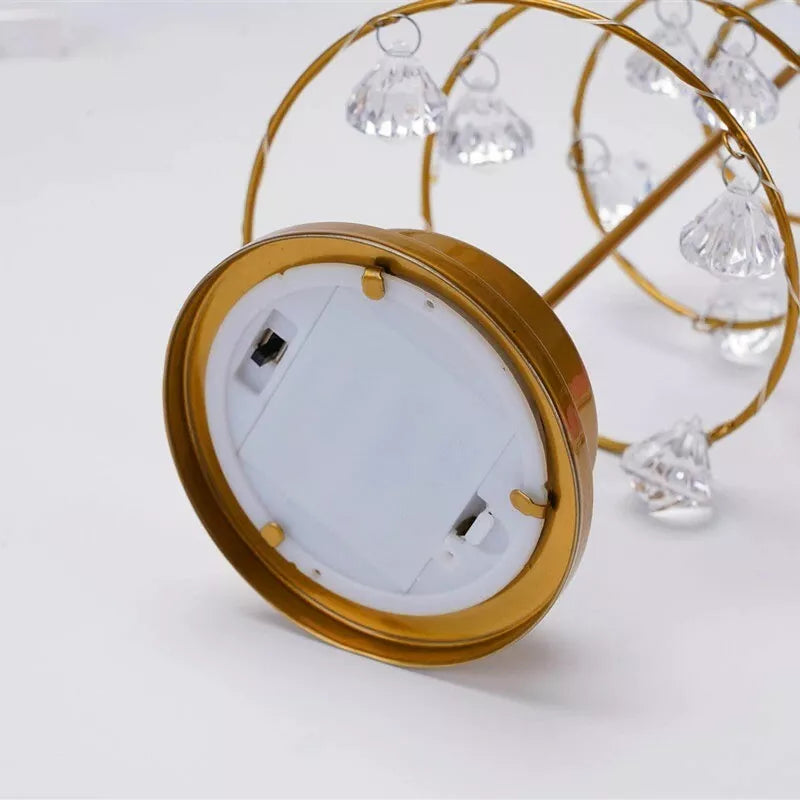 BowLift | Christmas Table Lamp with LED Spiral Design