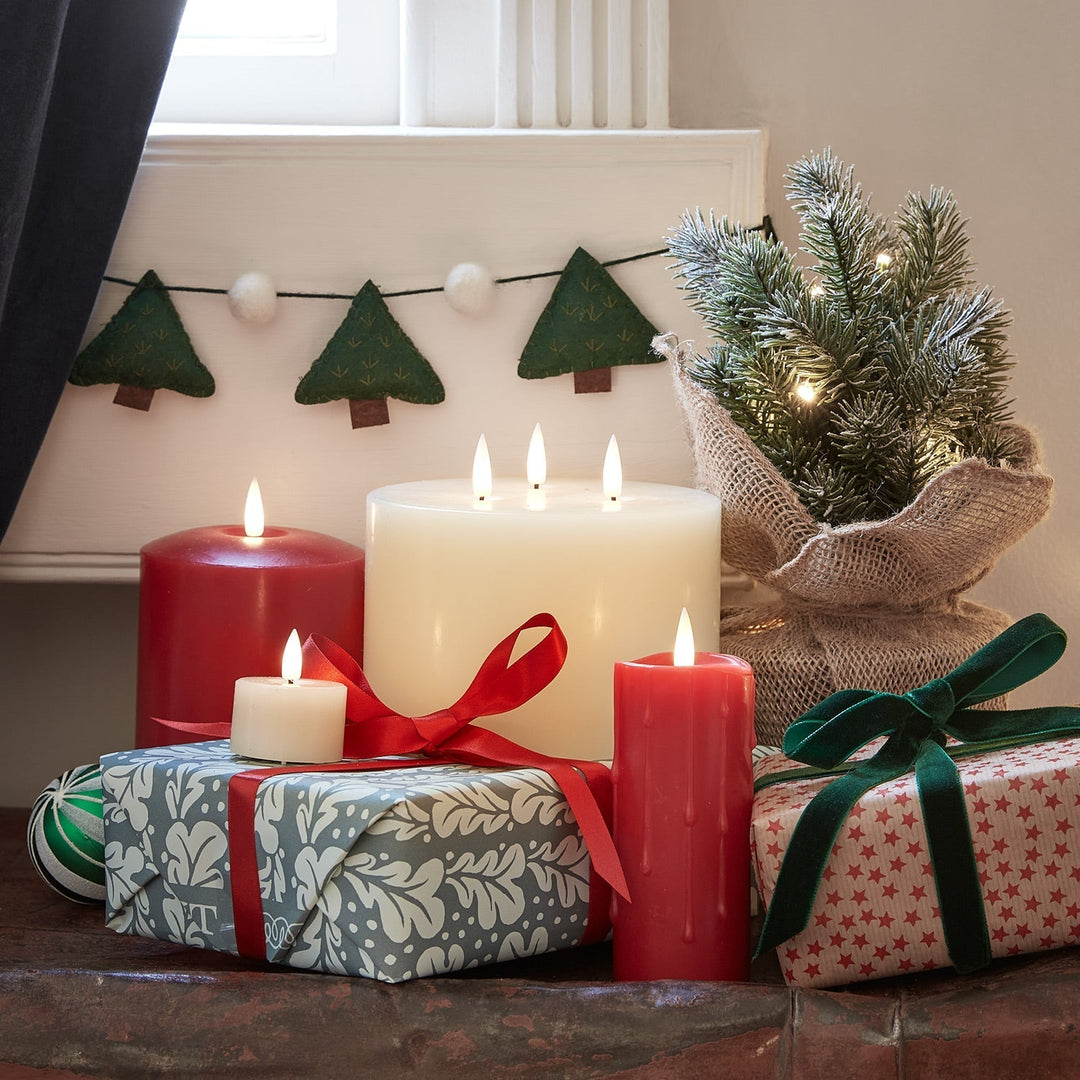 BowLift | Christmas Decorations Felt Tree Garland