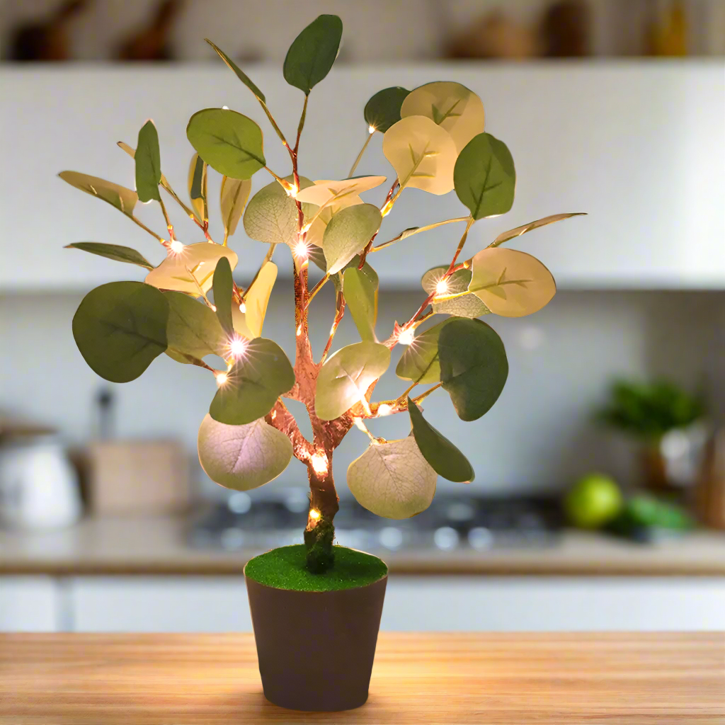 BowLift | Christmas Decorations LED Faux Leaf Lamp