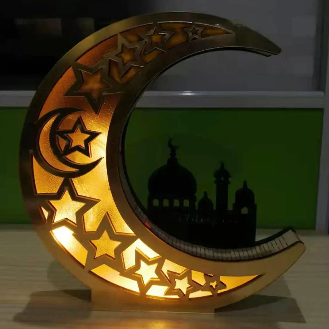 BowLift | Festive Moon-Shaped LED Lamp - LunarShine