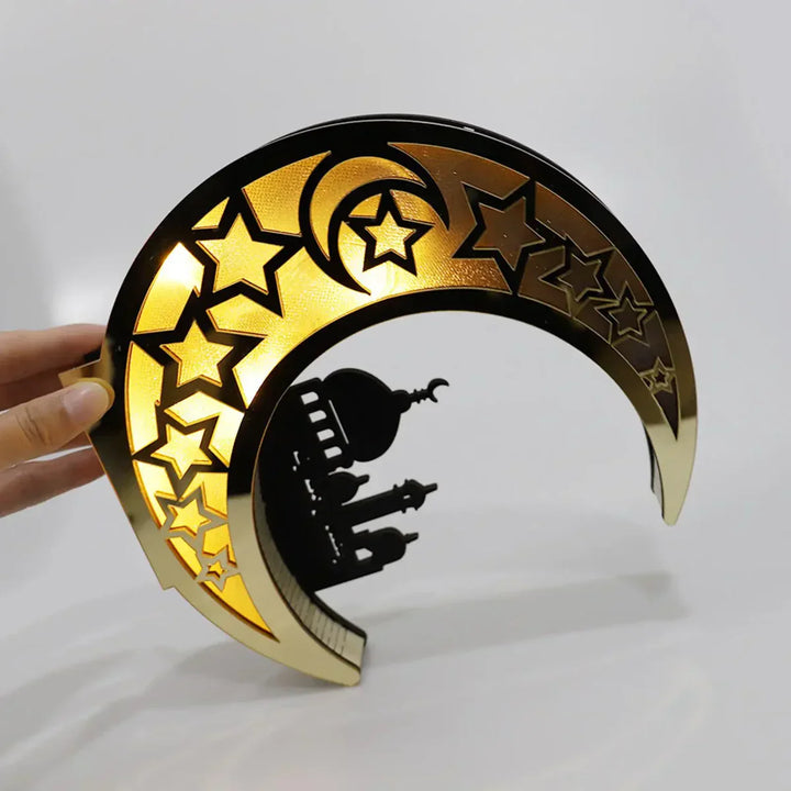BowLift | Festive Moon-Shaped LED Lamp - LunarShine