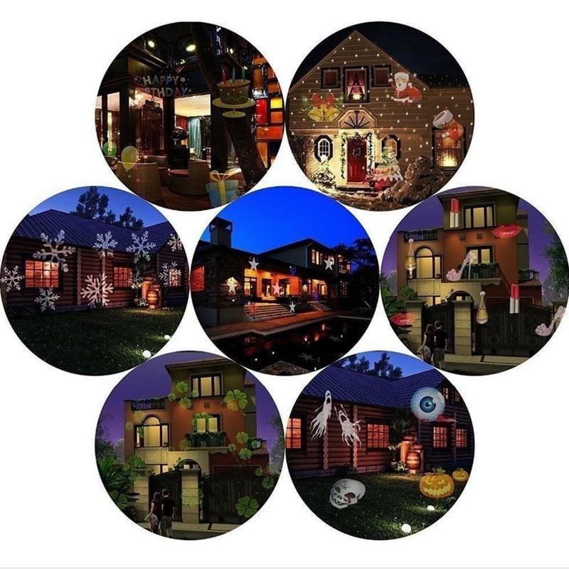 BowLift | Christmas Decorations LED Projector Light Indoor Outdoor