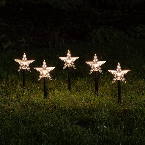 BowLift | Christmas Decorations Star Garden Stake Lights