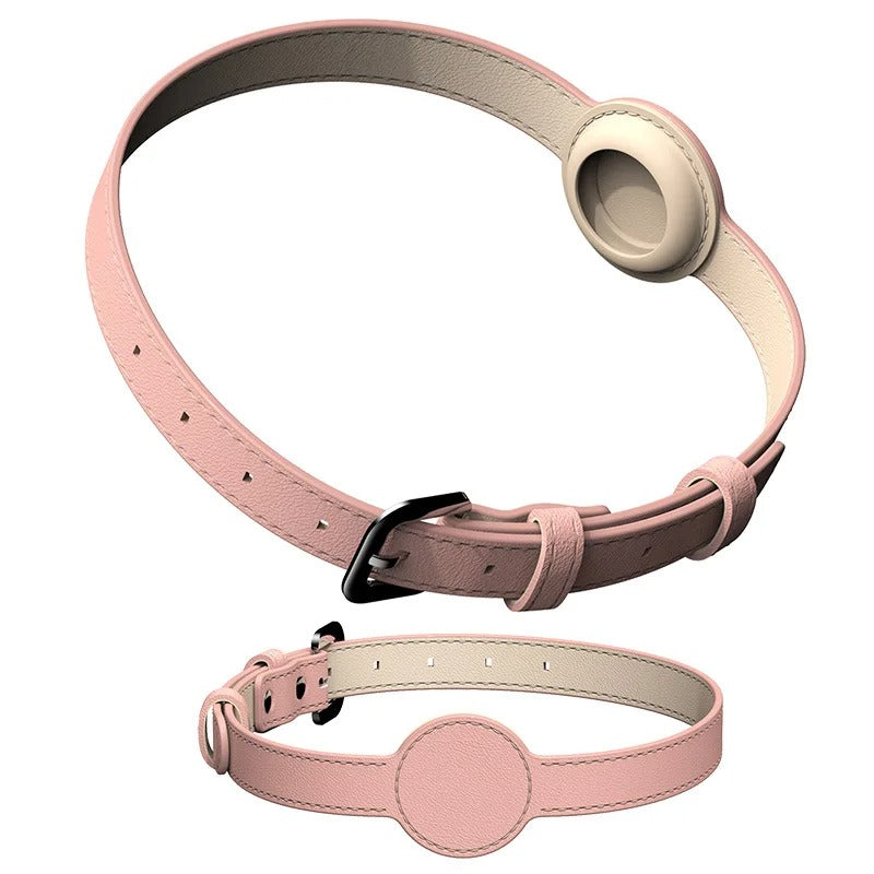 Edouard Collar – Luxe Dog Collar with Airtag Bowlift