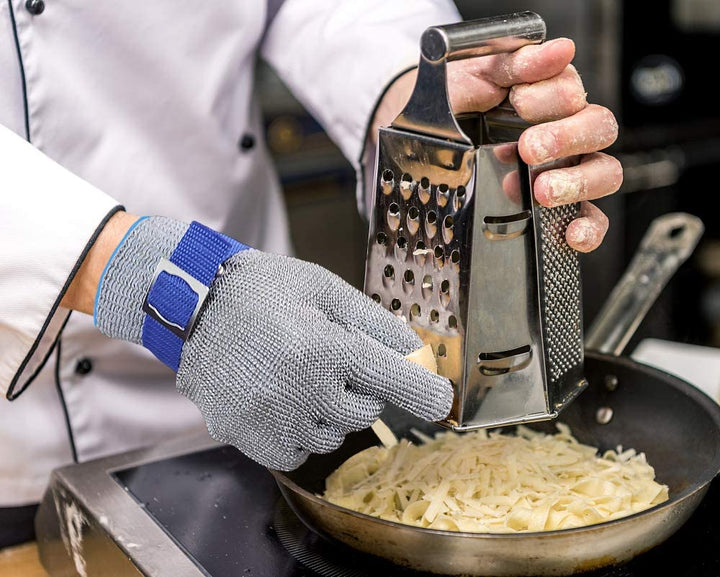 BowLift | Food grade stainless steel mesh metal glove