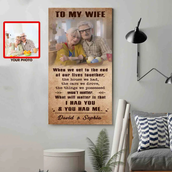 Personalized Anniversary Canvas Print | Bowlift