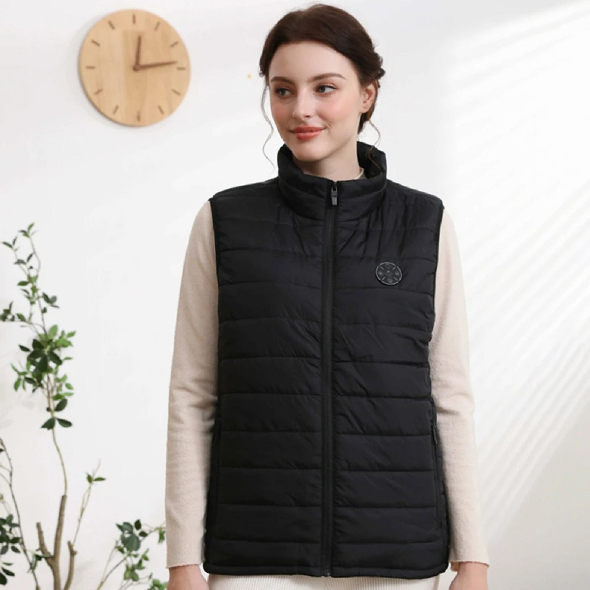 BowLift | 9-Zone USB Heated Vest | Rechargeable, Adjustable Heat Control & Ideal for Outdoor Activities