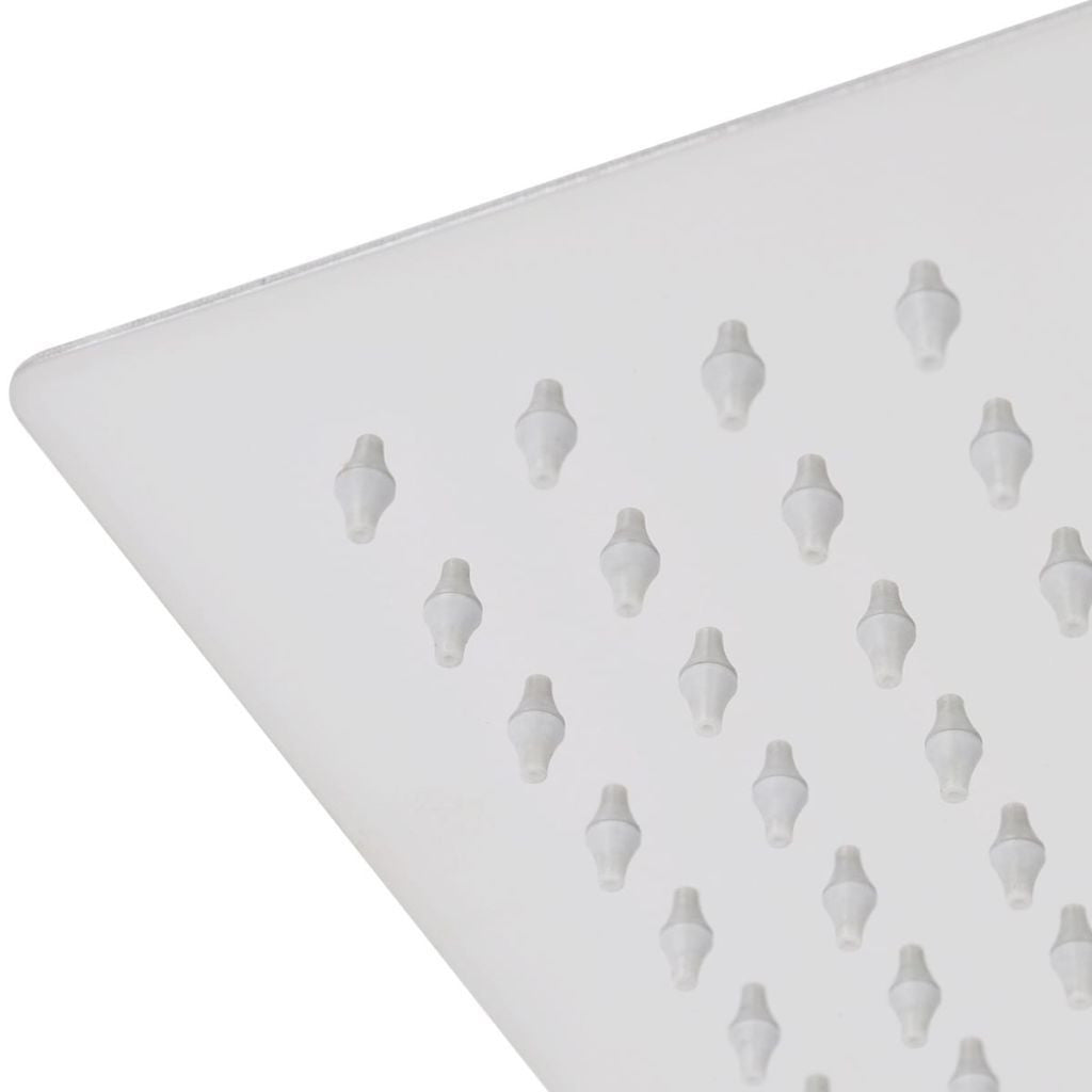 BowLift | Stainless Steel Square Rain Shower Head - 25x25 cm
