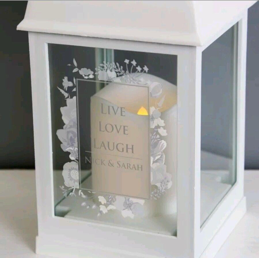 BowLift | Personalized white LED lantern