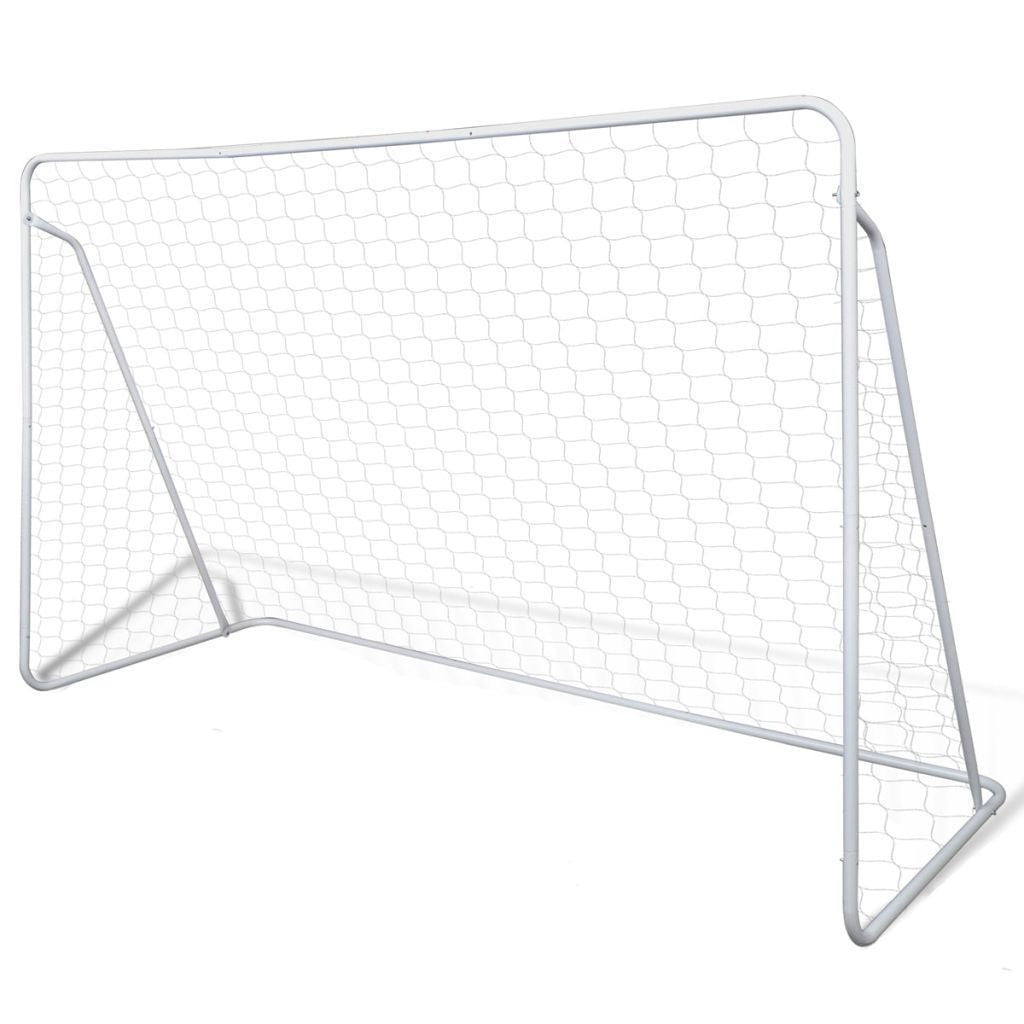 BowLift | Steel Football Goal Set - 240 x 90 x 150 cm