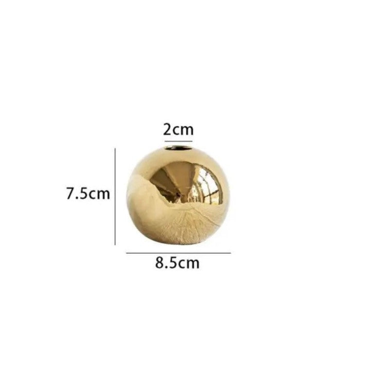 BowLift | Golden Ball Vase