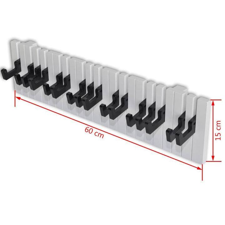 BowLift | Piano-Key-Coat-Rack