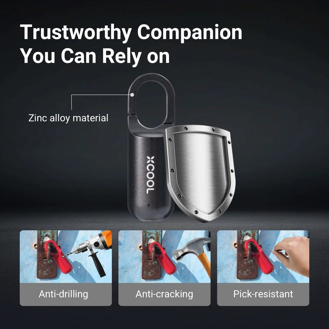 BowLift | InstaSecure Fingerprint Padlock