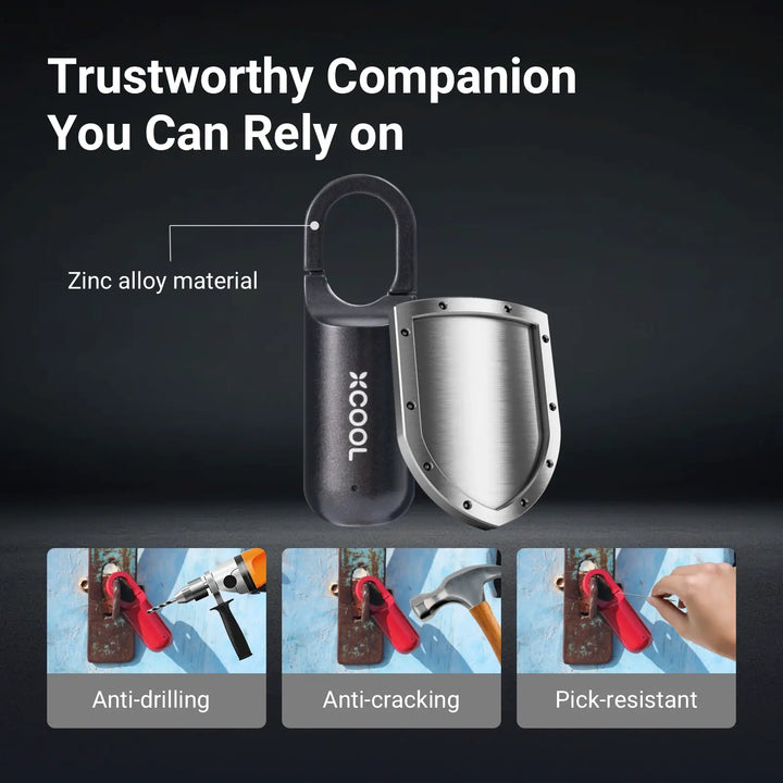 BowLift | InstaSecure Fingerprint Padlock