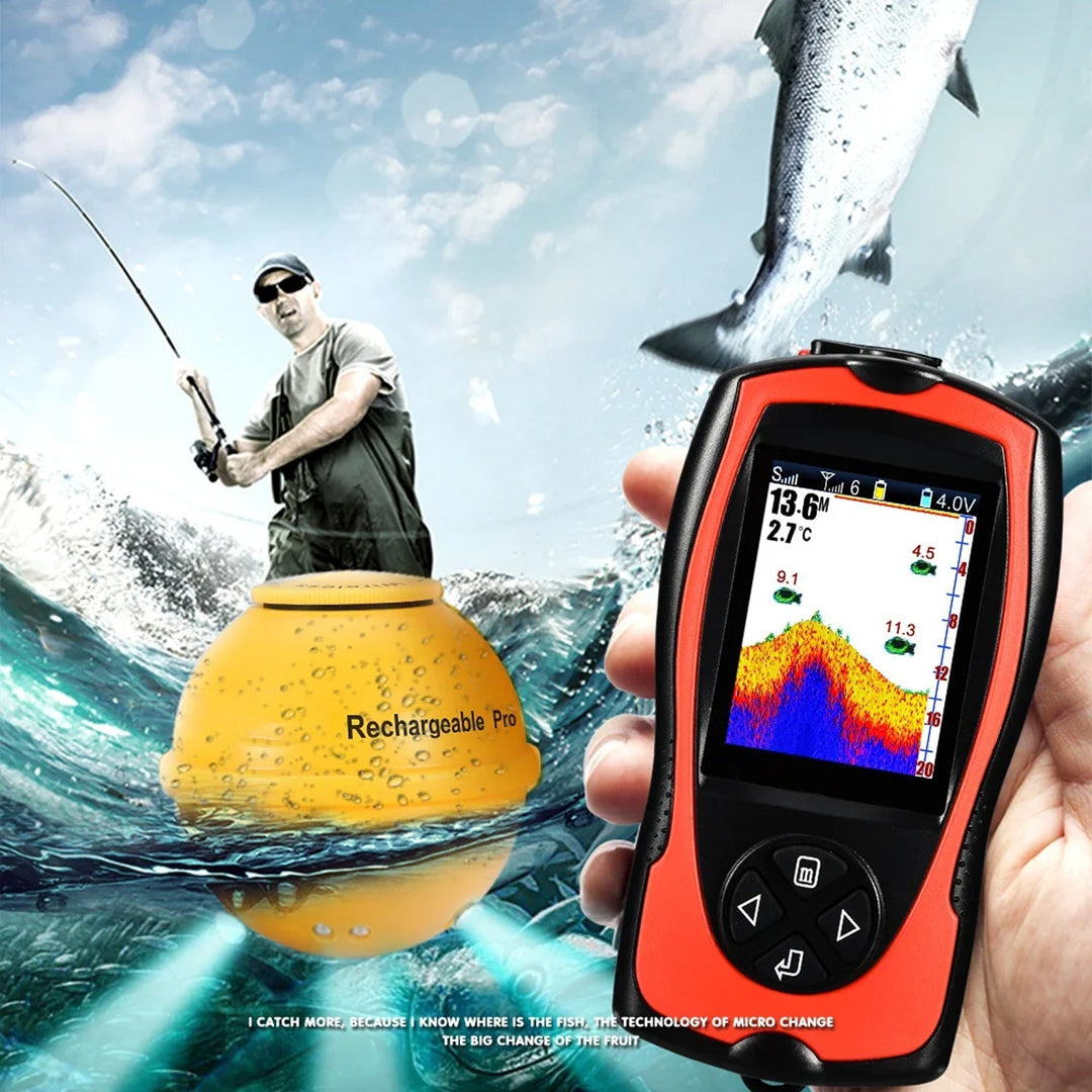 Wireless fish finder with 150m range | Bowlift