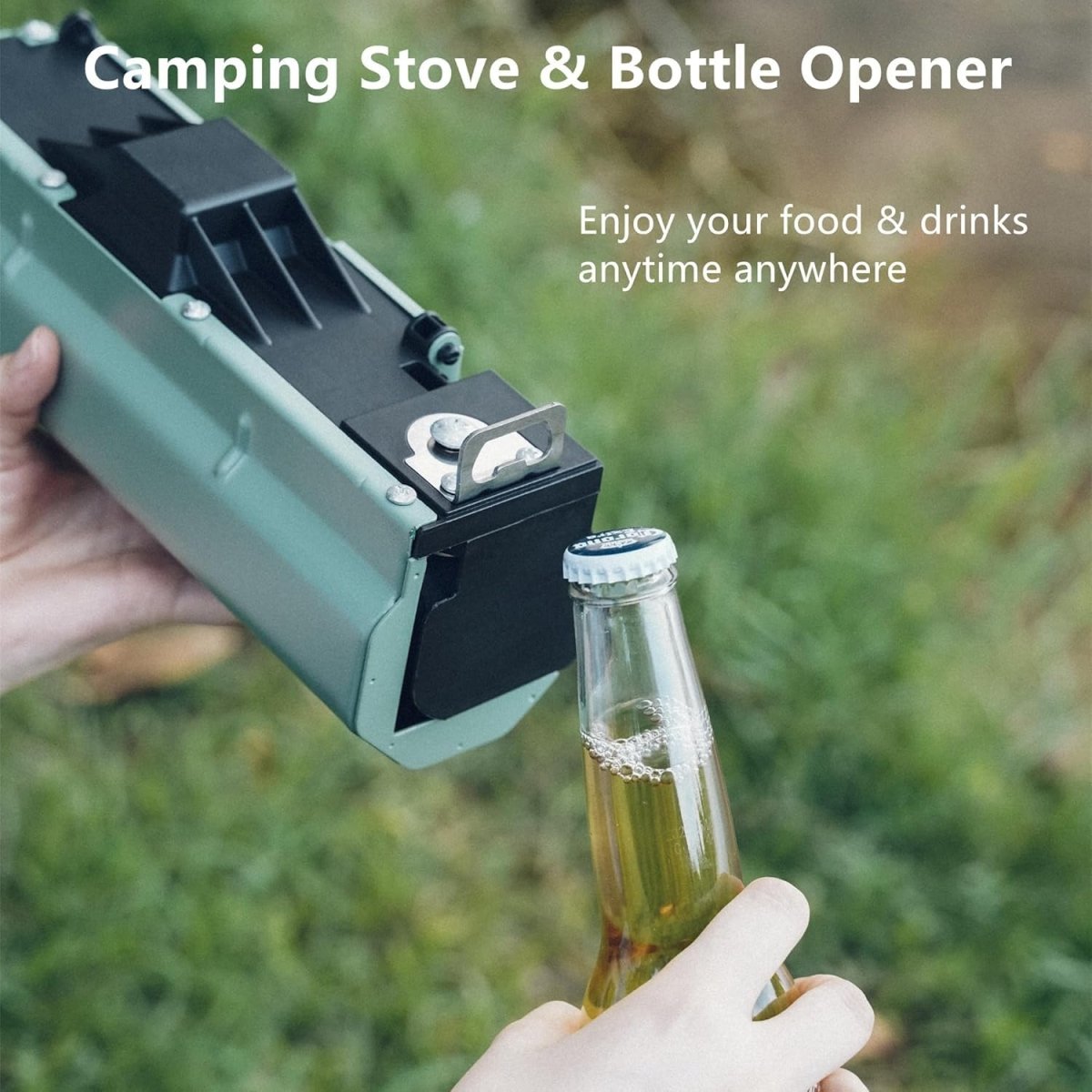 BowLift | FLAMECAMP – Portable Butane Camping Stove with Storage Bag & Gas Bottle