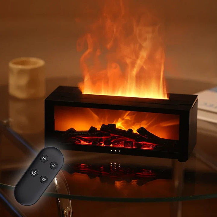 BowLift | FlameMist – Aromatherapy Humidifier with Flame Effect and LED Light