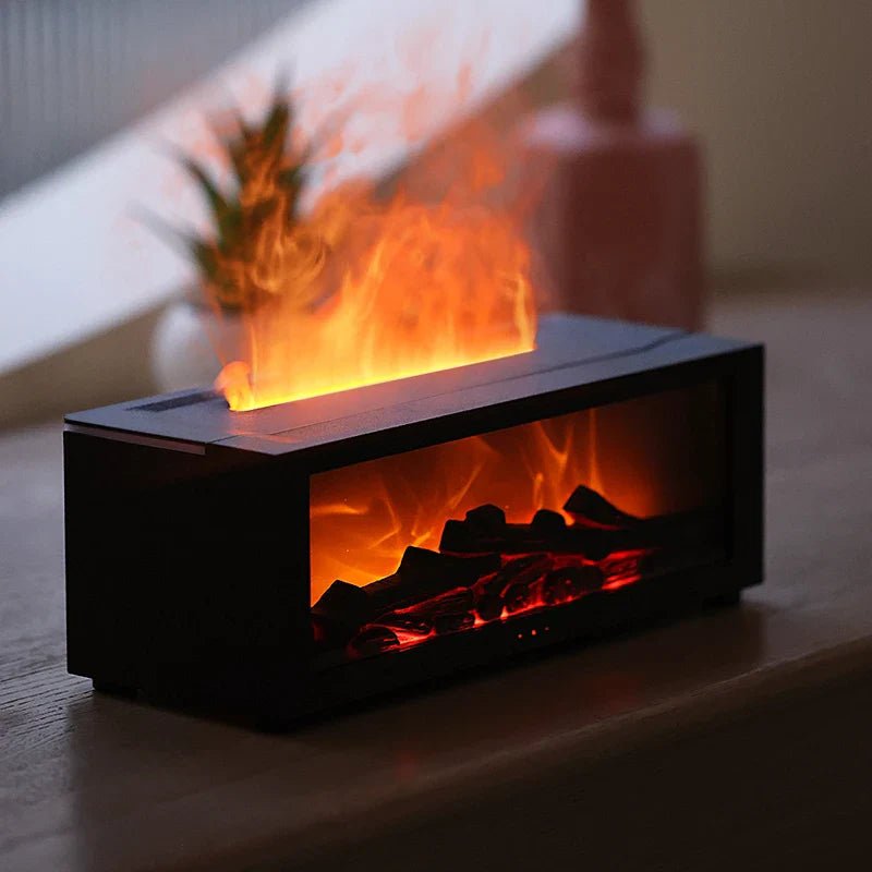BowLift | FlameMist – Aromatherapy Humidifier with Flame Effect and LED Light