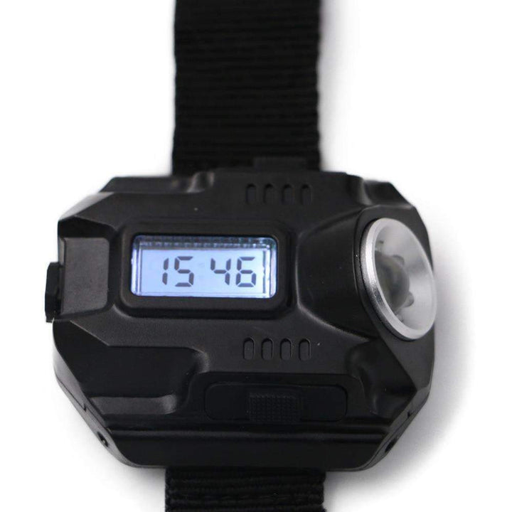 BowLift | LED Flashlight Watch - LED Wrist Light Rechargeable Waterproof Lamps for Outdoor