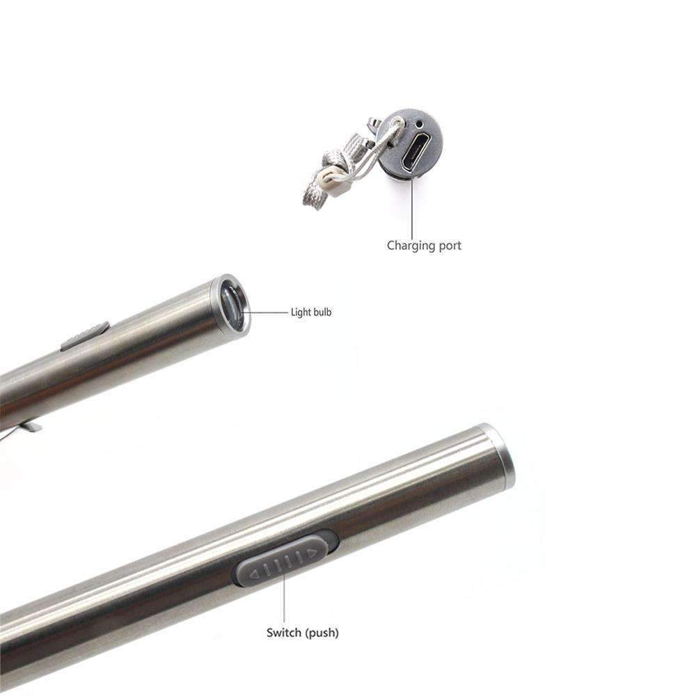 BowLift | USB Flashlight Powerful Rechargeable - Aluminium Alloy Waterproof LED