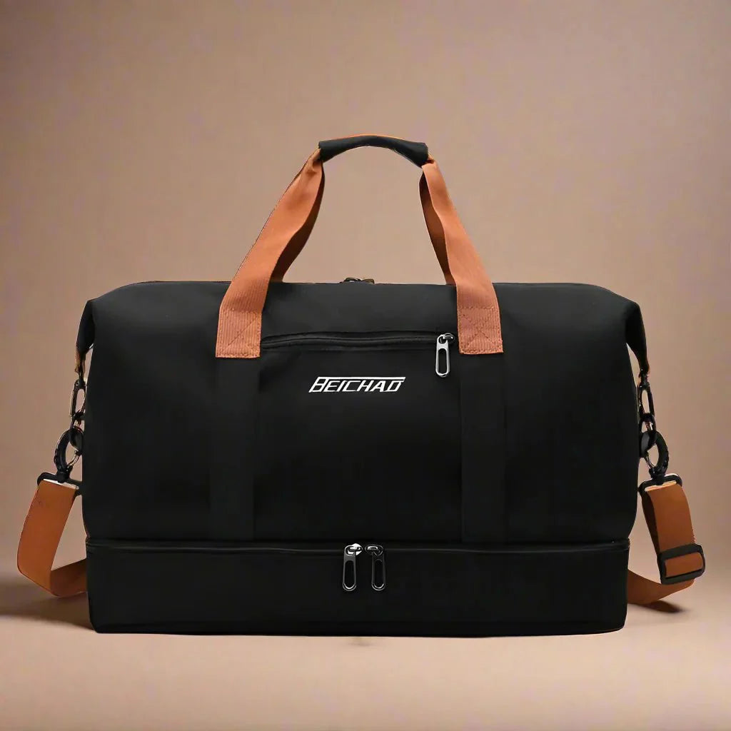 BowLift | STRIDEGEAR – Waterproof Duffel Bag with Shoe Compartment & Dry-Wet Separation