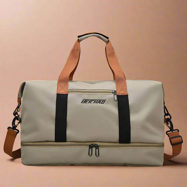 BowLift | STRIDEGEAR – Waterproof Duffel Bag with Shoe Compartment & Dry-Wet Separation