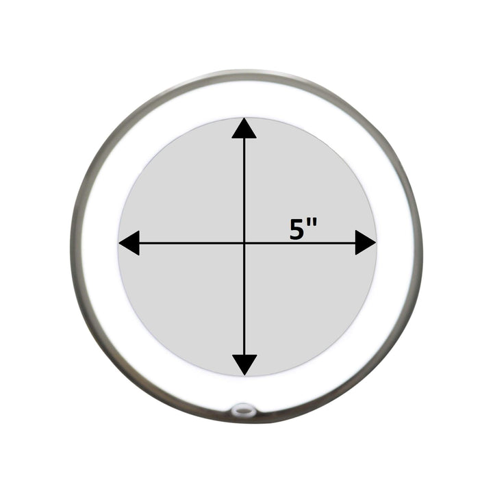 BowLift | FlexibleMirror – LED magnifying mirror with goose neck