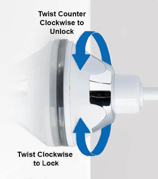 BowLift | Luminessa LED Magnifying Mirror with Swan Neck | 10x Zoom & Daylight LED | Flexible & Cordless