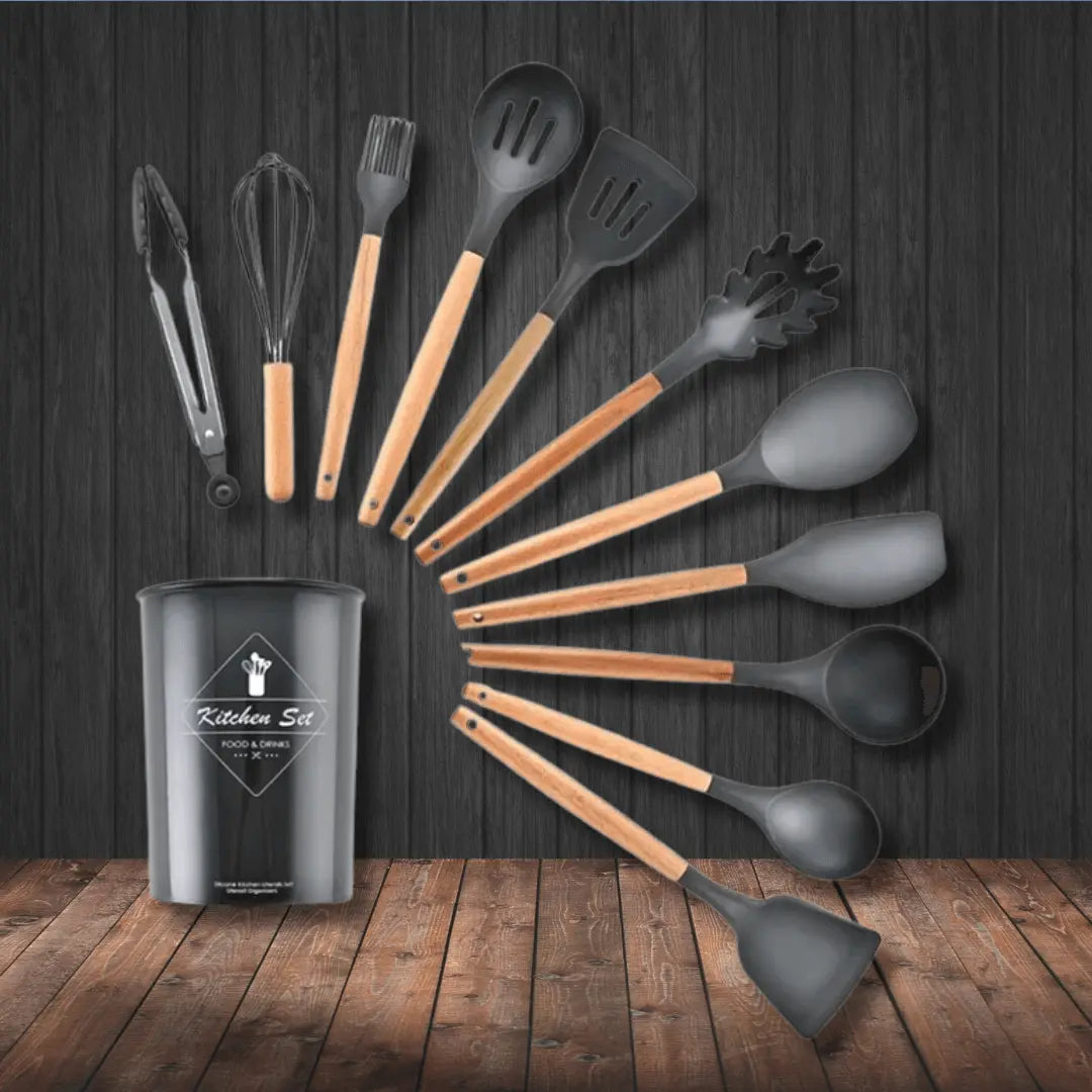 BowLift | FlexiChef Silicone Kitchen Utensil Set