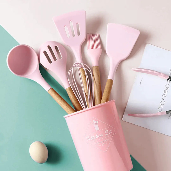 BowLift | FlexiChef Silicone Kitchen Utensil Set