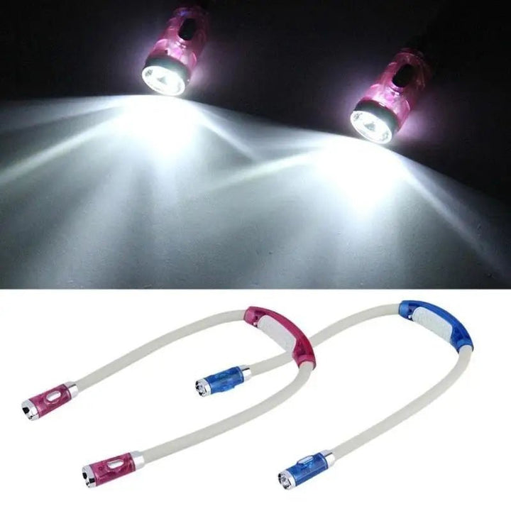 BowLift | FlexiGlow – Flexible LED Neck Lamp for Knitting, Crafting & Reading