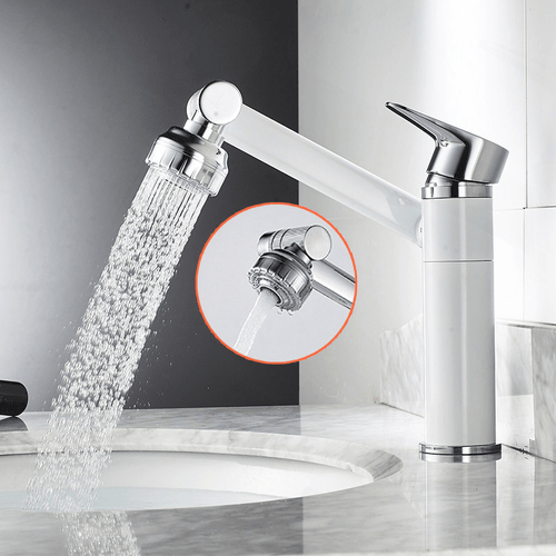 BowLift | Flexispout – 360° Flexible Faucet with Spray Mode for Sink Comfort