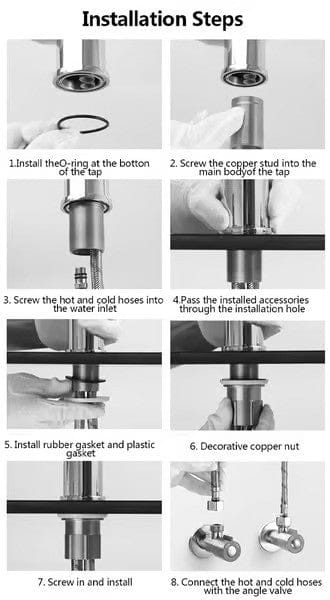 BowLift | Flexispout – 360° Flexible Faucet with Spray Mode for Sink Comfort