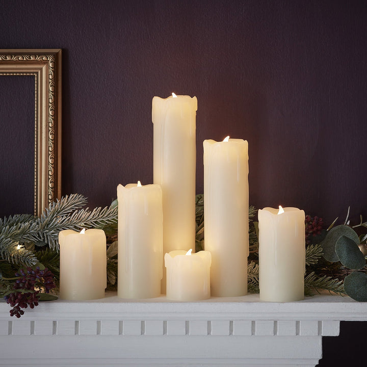 BowLift | LED Flameless Wax Candle Set of Six