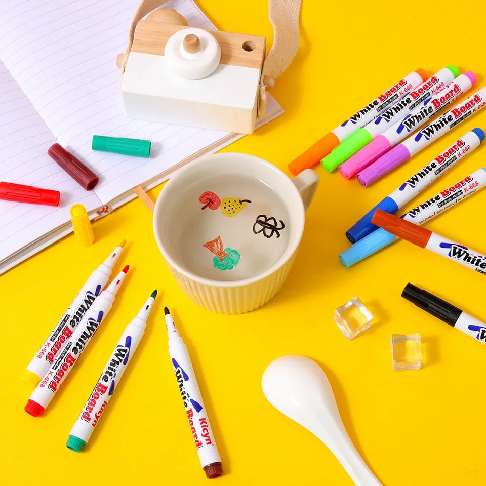 BowLift | Water Drawing Washable Colour Marker Pens
