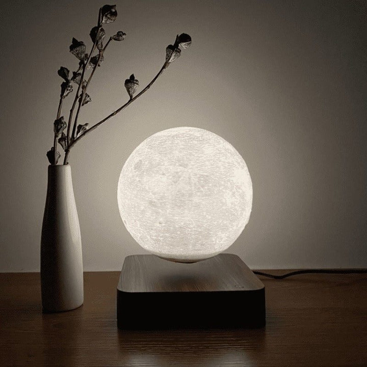 BowLift | Floating Magnetic Moon Lamp with 3D Print and LED Lighting