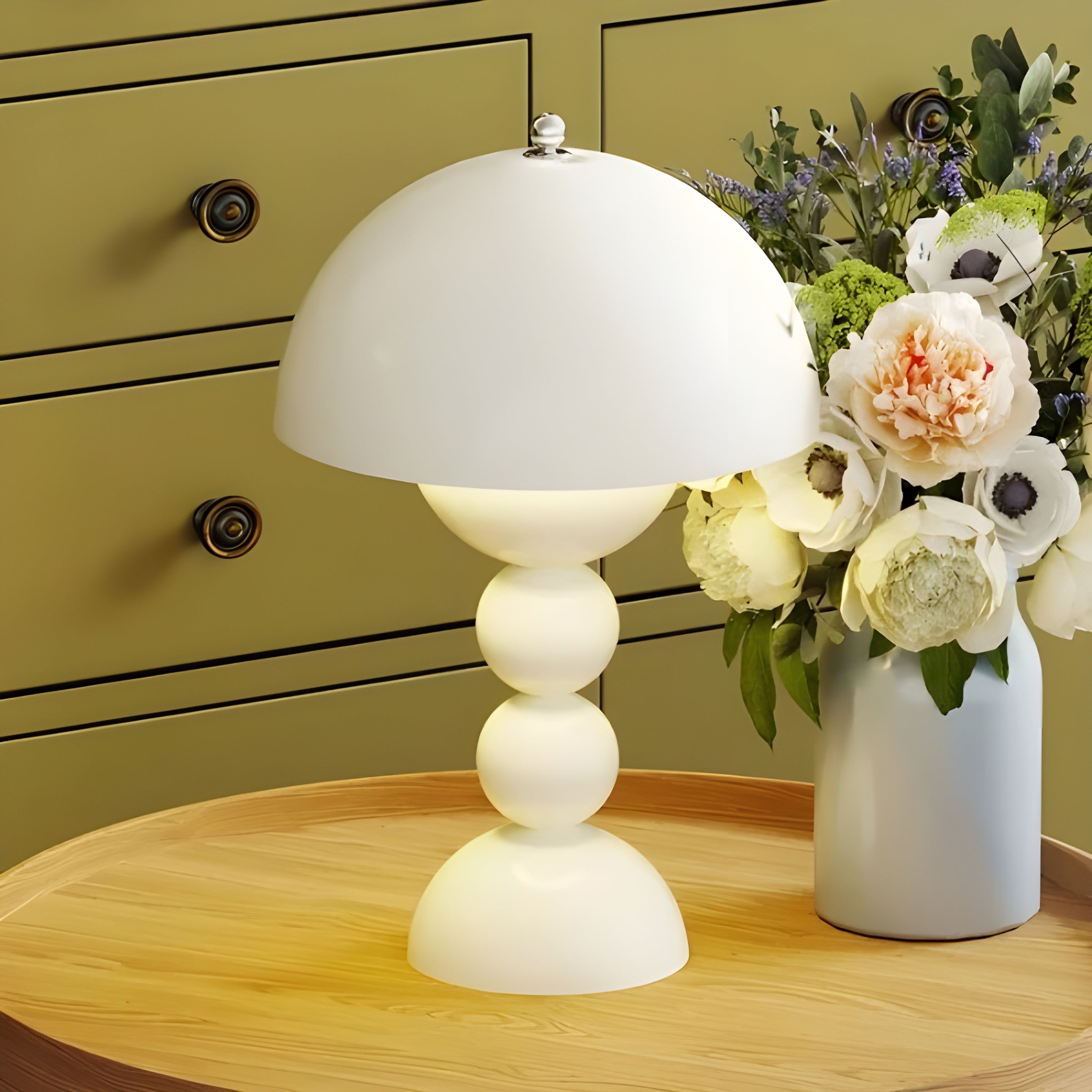 BowLift | FloraGlow Table Lamp - Scandinavian Design
