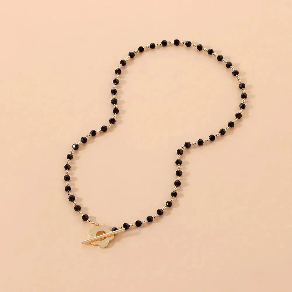 BowLift | Floral Choker Flower Clasp Necklace