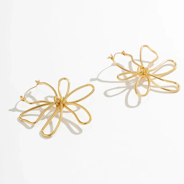 BowLift | Floral Knot Outline Earrings