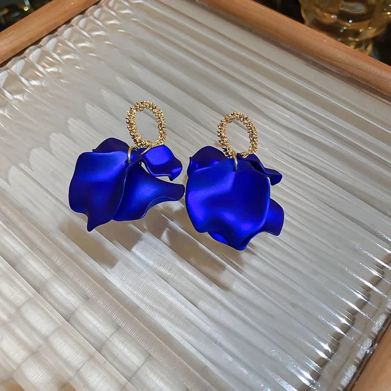 BowLift | Floral Rose Petal Earrings