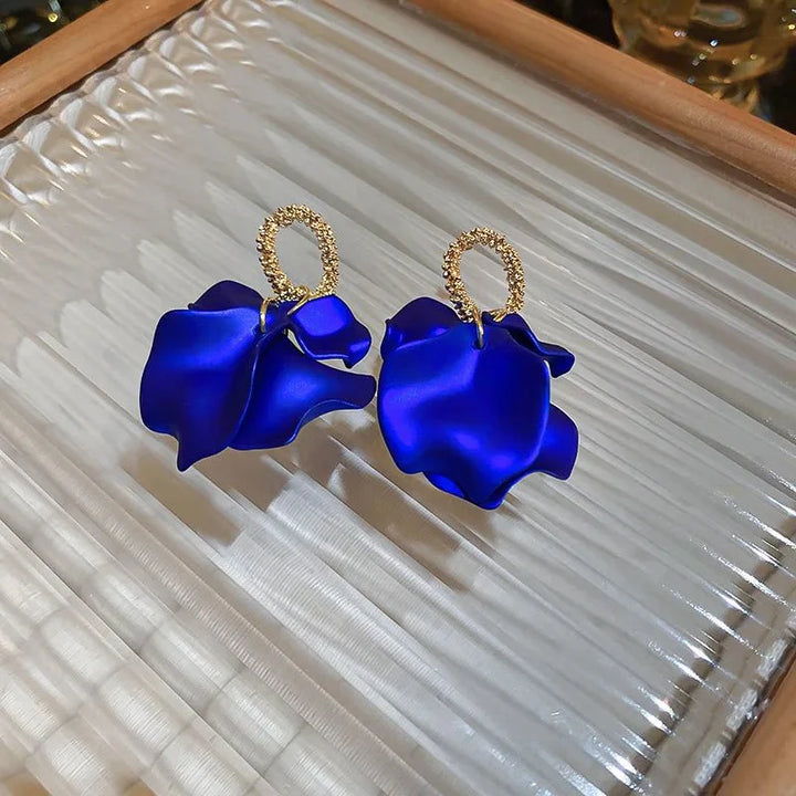 BowLift | Floral Rose Petal Earrings