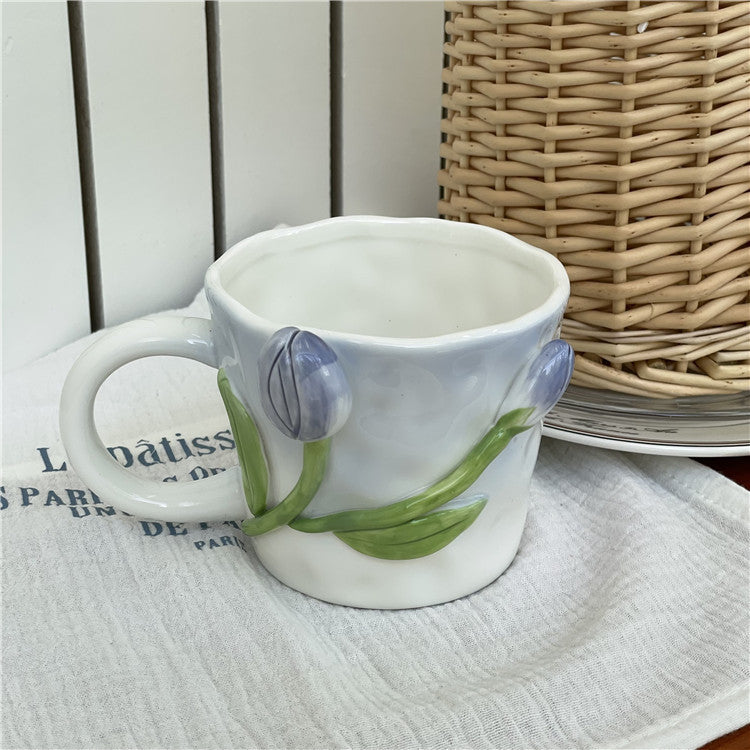 BowLift | Frendorf 3D Floral Hand-painted Mug