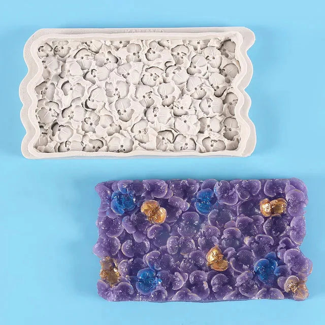 Flower Fondant Cake Edge Decoration Silicone Mold DIY Baking Tools | Bowlift